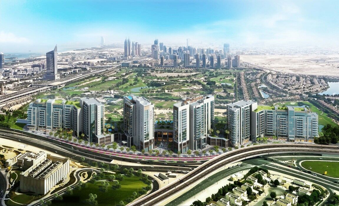 Vida Emirates Hills Hotel Dubai Buitenkant foto