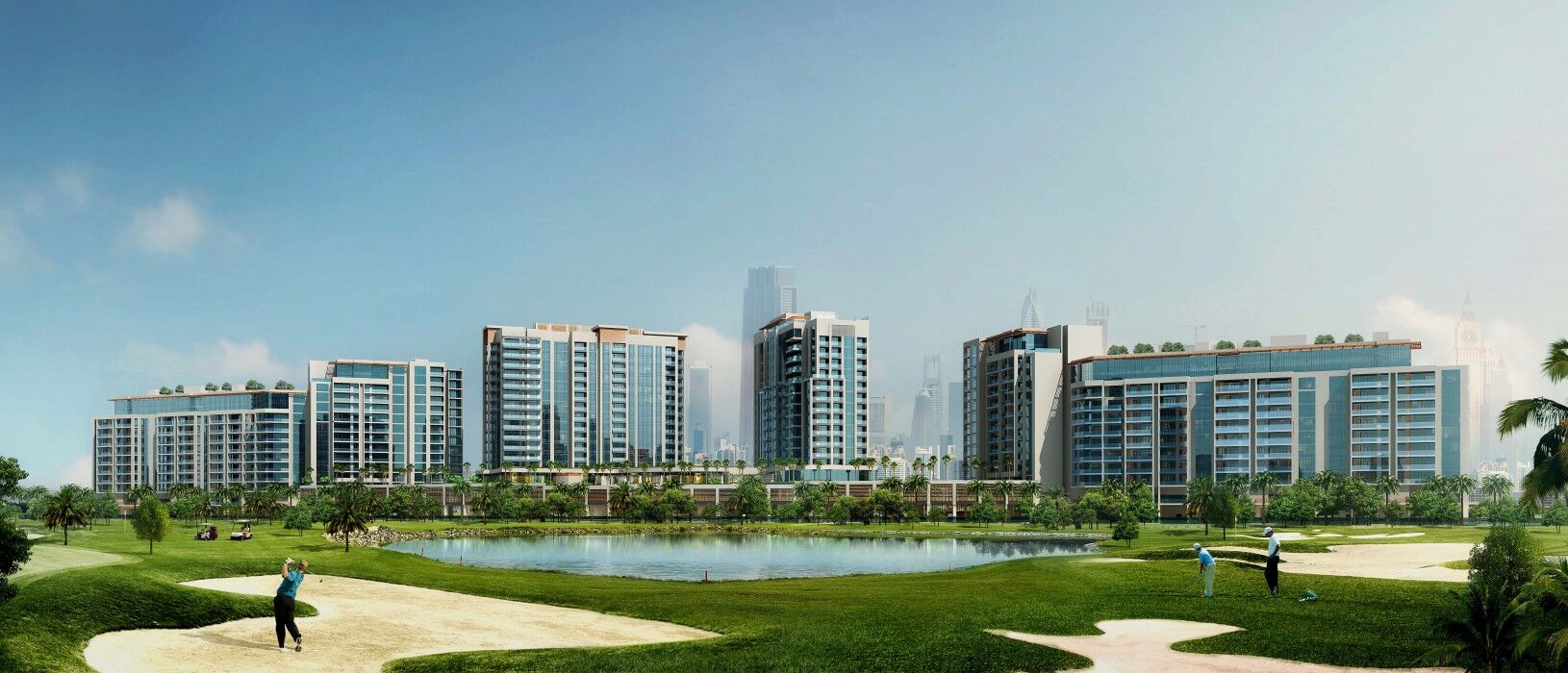 Vida Emirates Hills Hotel Dubai Buitenkant foto